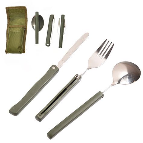 Camping cutlery set
